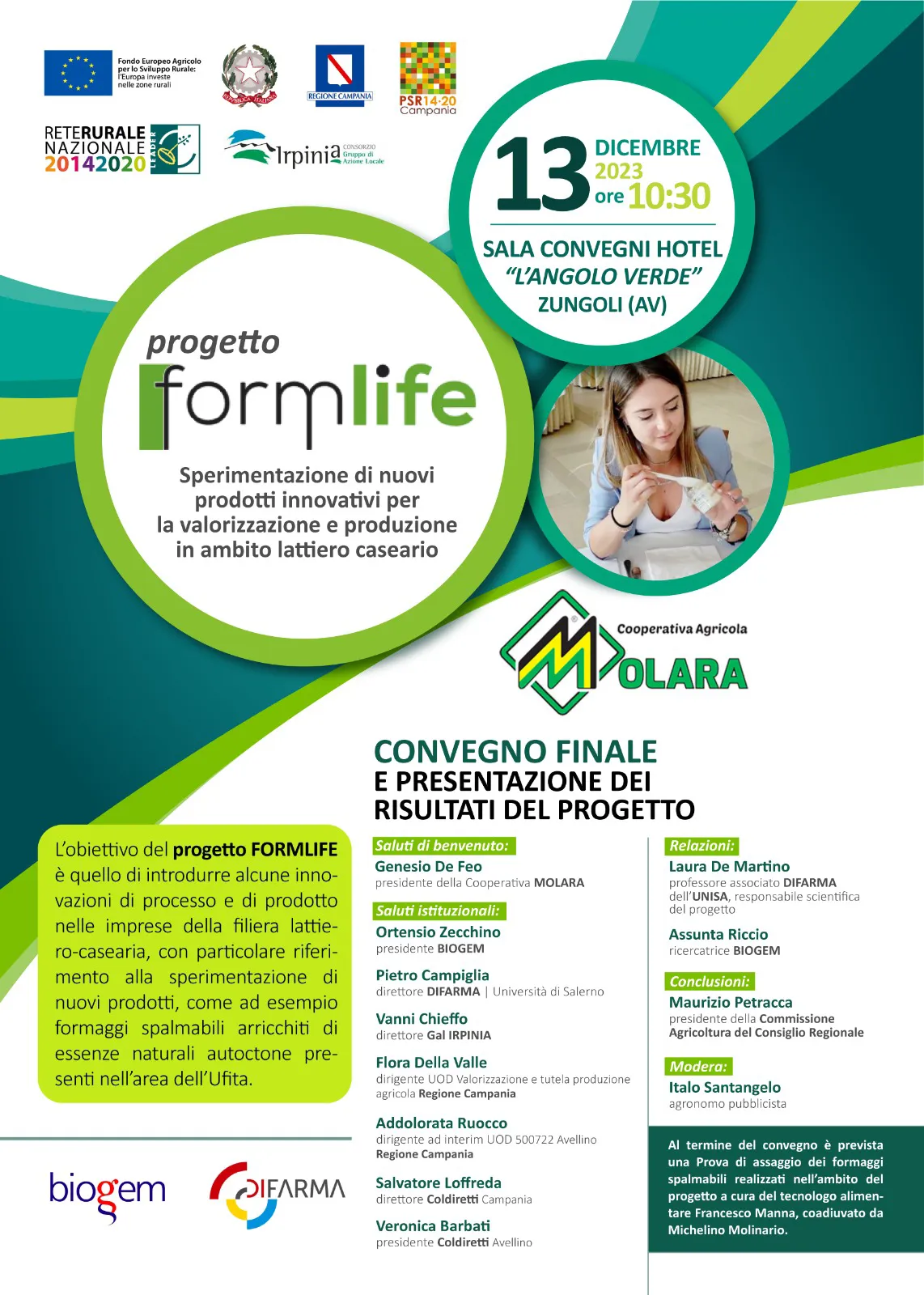 Convegno Finale - Progetto Formlife